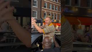 Meeting Gary Barlow after the show. London, Sept 14, 2022