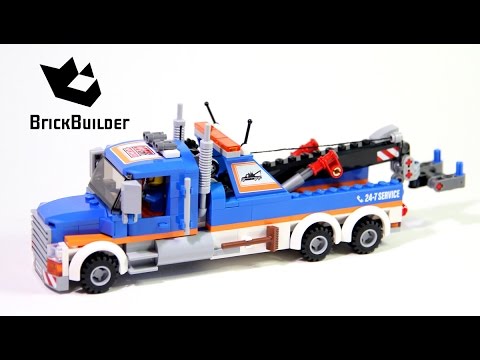 Vidéo LEGO City 60056 : La remorqueuse de camions