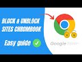 How To Unblock Websites On School Chromebook QUICK EASY 2026