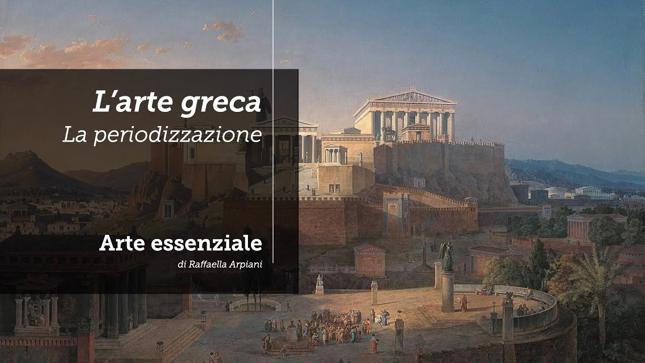 L'arte greca - la periodizzazione