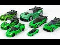 Transformers 4 AOE 5 TLK Green Color Corvette Stingray Autobot Crosshairs 7 Vehicles Car Robots Toys