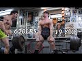 620LB DEADLIFT PR AT 19 - IF TESTOSTERONE WAS A WORKOUT w/ JAMES ENGLISH