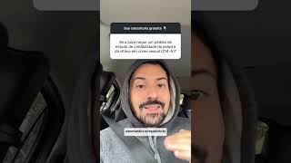 Se a juíza negar um pedido de estudo de credibilidade da palavra da vítima em crime se**** (214-A)?