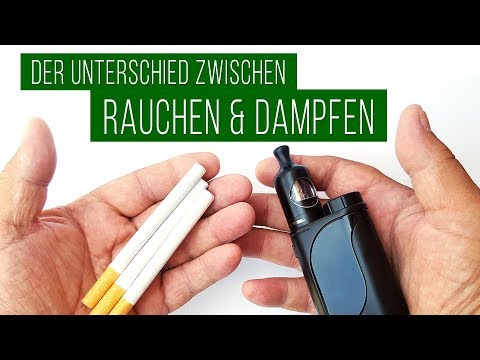 Endlich Nichtraucher - #2 Der Unterschied zwischen Rauchen & Dampfen!