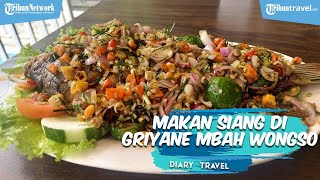 Makan Siang di Griyane Mbah Wongso Sukoharjo, Punya Taman Bunga dalam Ruangan