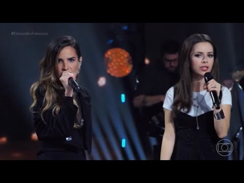 SANDY E WANESSA CAMARGO NO DOMINGÃO