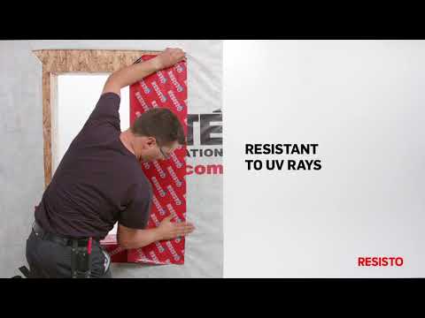 Waterproofing membrane door