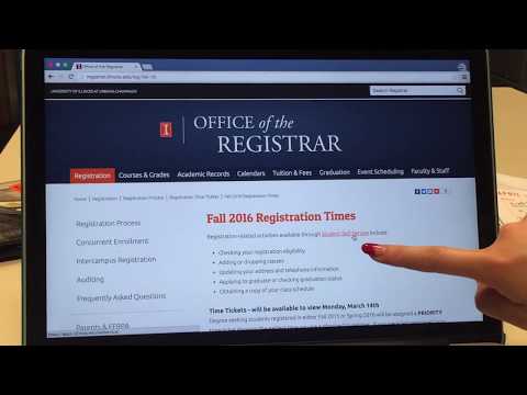 Uiuc Registration Tutorial