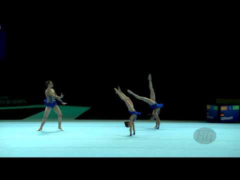Israel (ISR) - 2018 Acrobatic Worlds, Antwerpen (BEL) - Balance  Women's Group