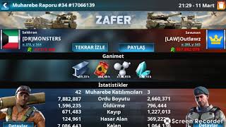 War Planet w34 (dr)Monstersvs(LAW) SİN BATTLE