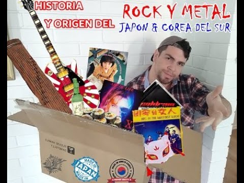 ORIGENES del rock y metal en JAPON Y COREA DEL SUR