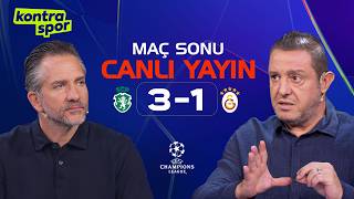 🔴 CANLI | Sporting - Galatasaray Maç Sonu | Nihat Kahveci, Nebil Evren