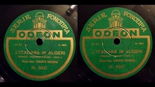 L'ITALIANA IN ALGERI - Conchita Supervia 1928 (Rossini)