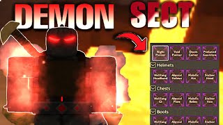 How To Find &amp; Join The Demon Sect Faction! (BEST GEAR)