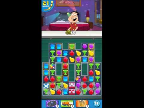Family Guy Another Freakin Mobile Game Level 129 - NO BOOSTERS