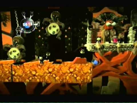 Let's Play: Little Big Planet w/ Nemo, Angel, and Kitty - Part 3 - Riding Giraffes