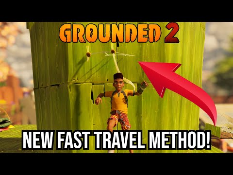 ALL NEW Fastest Way to Travel in Grounded 2