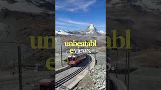 Zermatt Swiss Alpine Paradise 🇨🇭 | Best Places to Visit Near the Matterhorn  #travel #travelshorts