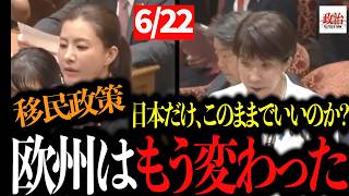 【参政党】国会騒然!!欧州が移民政策を転換…日本だけが取り残されるのか#吉川りな#参政党#国会#高市早苗#外国人政策#移民政策#日本経済