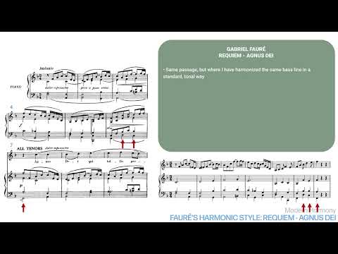 Modern Harmony - Lesson 12: Fauré