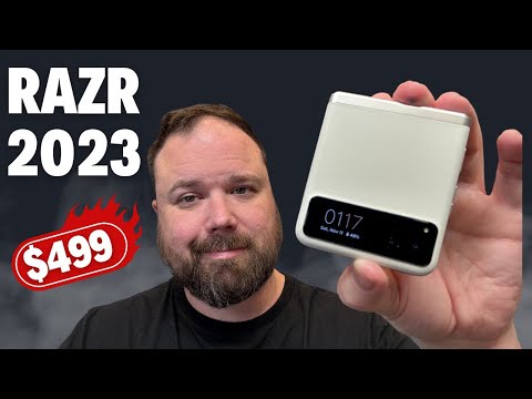Motorola RAZR 2023! The Amazing $499 Flip Phone!