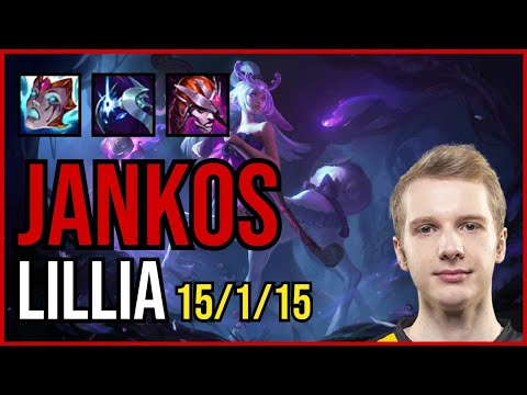 JANKOS - LILLIA vs. GRAVES Jungle | EUW CHALLENGER | PATCH 10.25