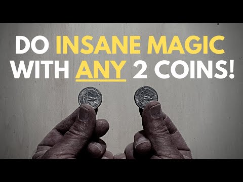 DO AMAZING MAGIC WITH ANY TWO COINS (Learn the Secret Now!)
