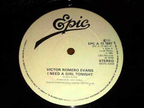 Victor Romero Evans - I Need A Girl Tonight