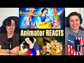 REACTING To Snow White And The Seven Dwarfs THIS IS ICONIC First Time Watching Animator Reacts