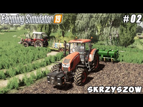 Expanding field, cultivating, planting corn | Skrzyszów Farm | Farming simulator 19 | Timelapse #02