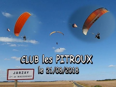 Séance treuil du 21/08/2018 av le club des Pitroux "Salut la pitrouille ! 😃✌"