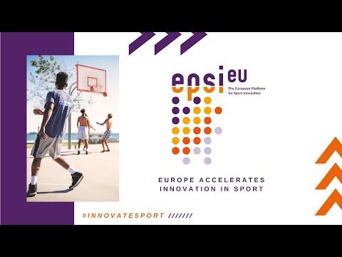 Alberto Bichi, executive director of EPSI presents the European Platform for Sport Innovation (EPSI)
