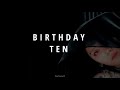 TEN (텐) - Birthday Lyrics (English Translate)
