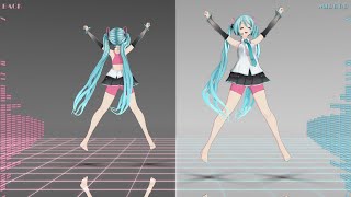 【MMD】セカイはまだ始まってすらいない[The World Hasn’t Even Started Yet](Short ver.)[back side ＆ mirror]【マクネナナCOVER】