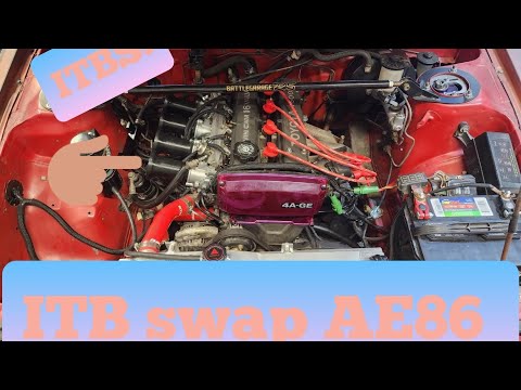 Installing ITBS on the AE86 part 1.