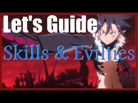 Let's Guide Disgaea 5 Complete - Skills and Evilities(Skill Shop)