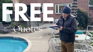 Watch video: FREE QUOTES on your SINKING CONCRETE!