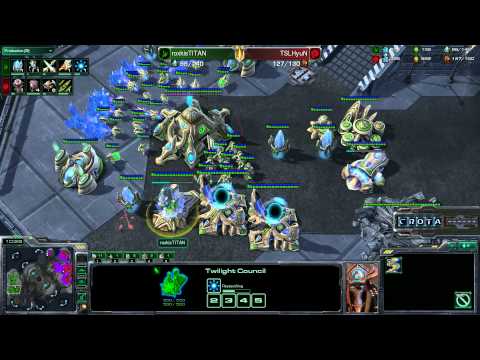 Roxkis Titan (P) vs TSL Hyun (Z) - G1 - SC1417