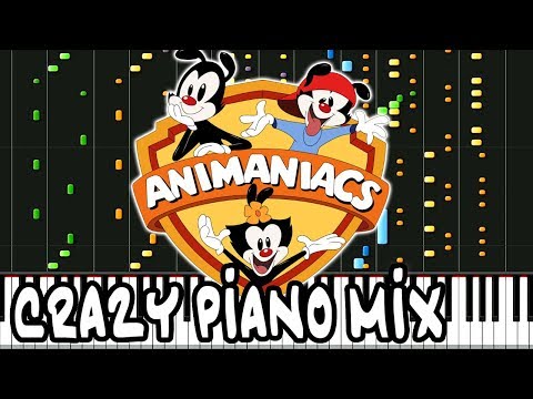 Crazy Piano Mix! "ANIMANIACS" Theme Song