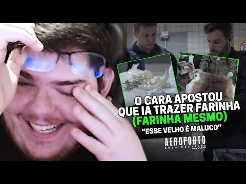 CASIMIRO REAGE: AEROPORTO - MULTADO POR LEVAR CHIFRE | Cortes do Casimito