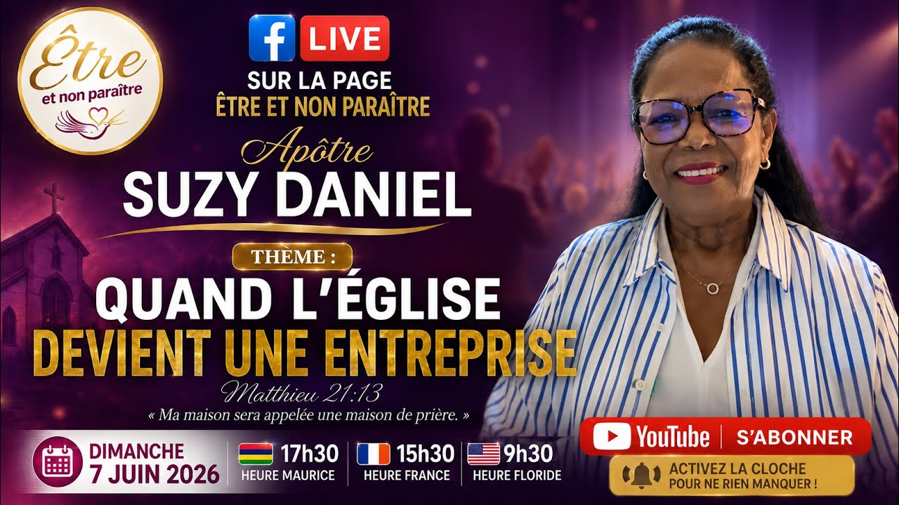 🔥 QUAND L’ÉGLISE DEVIENT UNE ENTREPRISE 🔥Servante Suzy DANIEL