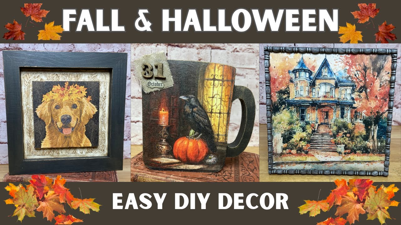 New Fall & Halloween Crafts That You Can Make!