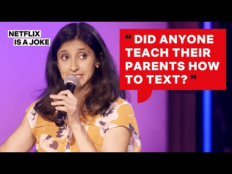 Aparna Nancherla: Does anyone text with their parents?