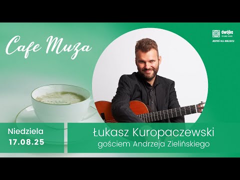 Łukasz Kuropaczewski gościem Cafe "Muza"