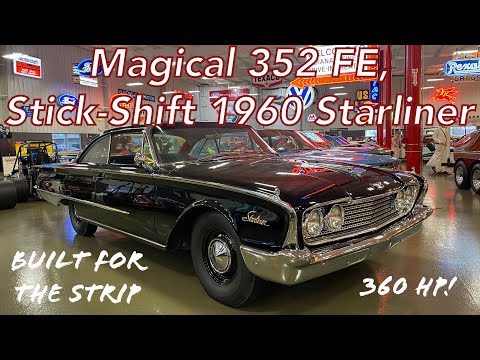1960 Ford Starliner | 360 HP From a 352 FE Engine | Classic Muscle, So Much Style