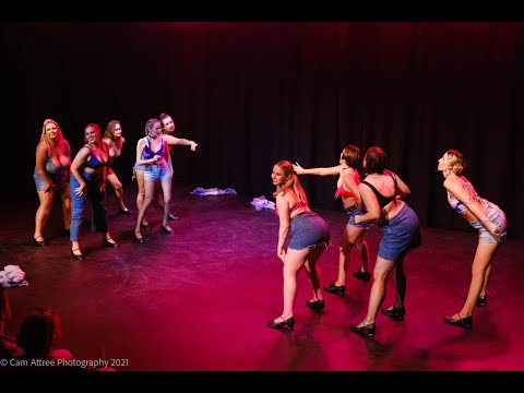 Tap & Tease students perform Touch It - The Bombshell Burlesque Academy