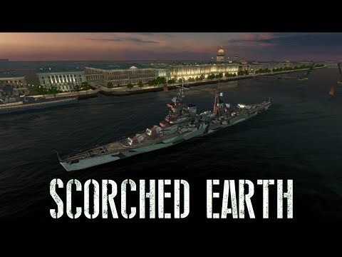 World of Warships Blitz - Soviet premium light cruiser "Mikhail Kutuzov" review