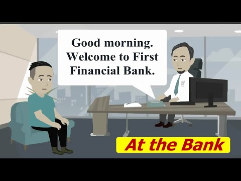 Enhance your English Learning | At the Bank  | improvements in your English speaking skills