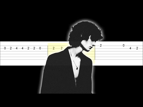 sombr - back to friends (Easy Guitar Tabs Tutorial)