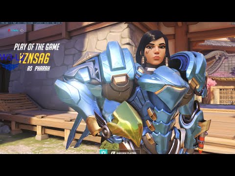 POTG! YZNSA + WANTED + ASPEN vs SPACE! PHARAH GAMEPLAY OVERWATCH SEASON 26 TOP 500
